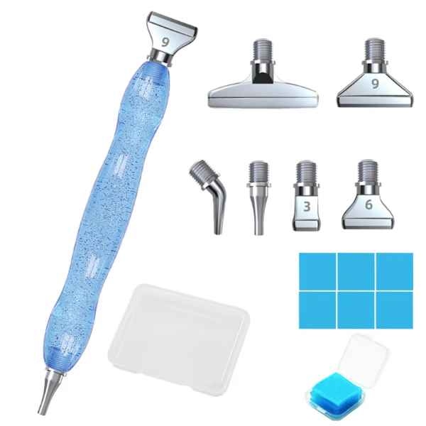 Broderie Diamant - Kit Stylet Bleu - PROJET DE BRICOLAGE - JACAROU