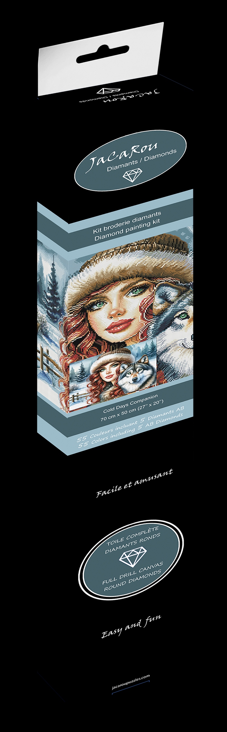 Broderie Diamant - Cold Days Companion - PROJET DE BRICOLAGE - JACAROU