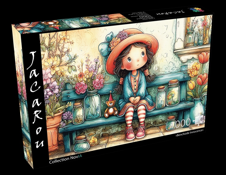 Jacarou - Benchside Innocence, 1000 pces - 1000 PIÈCES - JACAROU