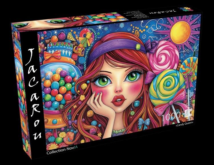 Jacarou - Candy Queen, 1000 pieces - 1000 PIÈCES - JACAROU