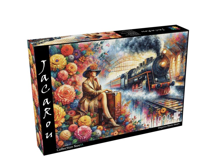 Jacarou - Elegance meets steam, 1000 - 1000 PIÈCES - JACAROU