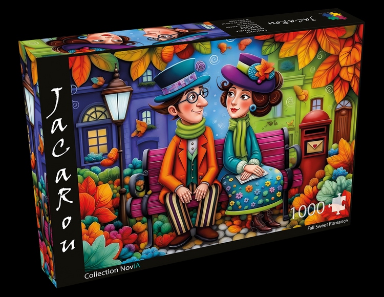 Jacarou - Fall sweet romance, 1000 - 1000 PIÈCES - JACAROU