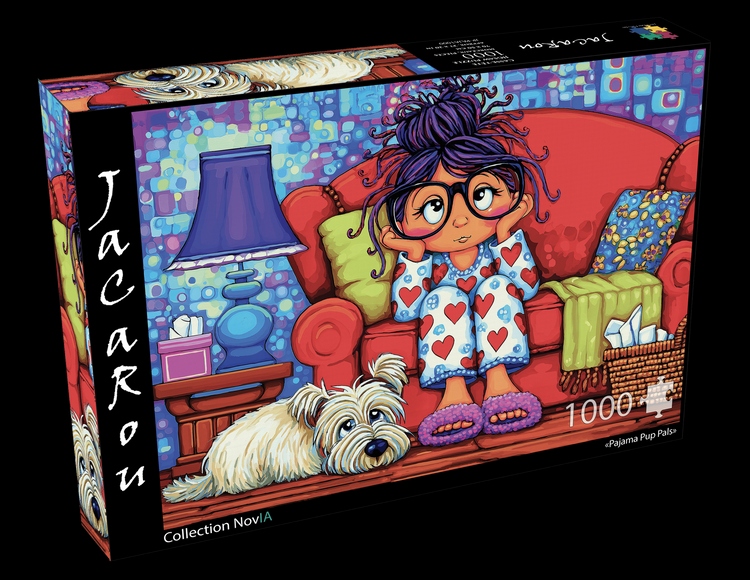 Jacarou - Pajama Pup Pal, 1000 pieces - 1000 PIÈCES - JACAROU