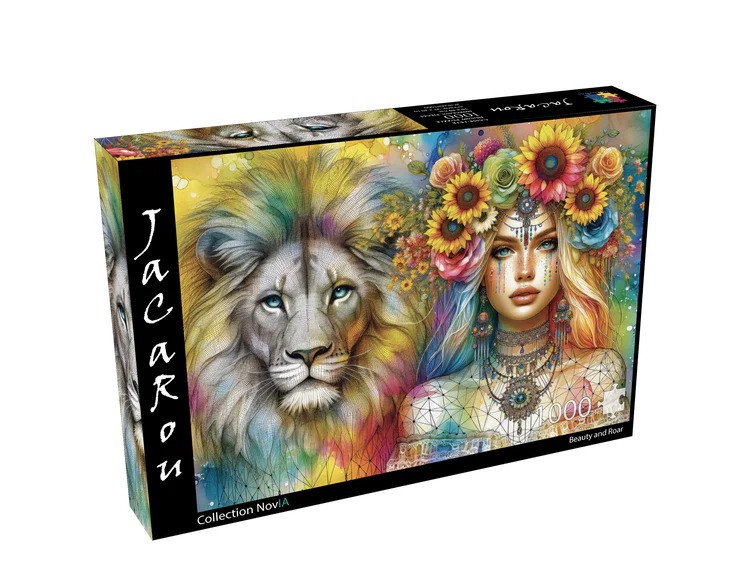 Jacarou - Beauty and roar, 1000 pces - 1000 PIÈCES - JACAROU
