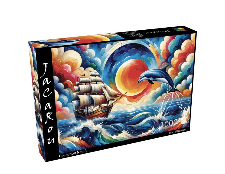 Jacarou - Tides of wonder, 1000 pieces - 1000 PIÈCES - JACAROU