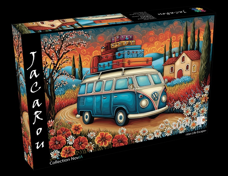 Jacarou - Van Life Escape, 1000 pieces - 1000 PIÈCES - JACAROU