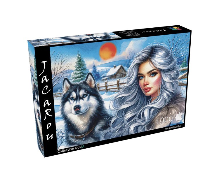 Jacarou - Winter days duo, 1000 pieces - 1000 PIÈCES - JACAROU