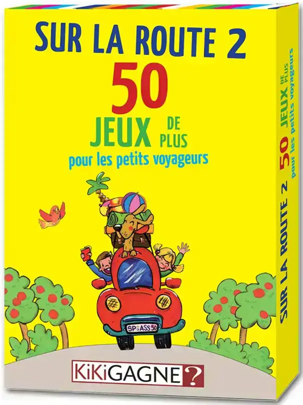 SUR LA ROUTE 2 - JEUX DE CARTES & DE VOYAGE - KIKIGAGNE?