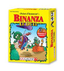 BINANZA-LE DUEL - JEUX DE CARTES & DE VOYAGE - KIKIGAGNE?