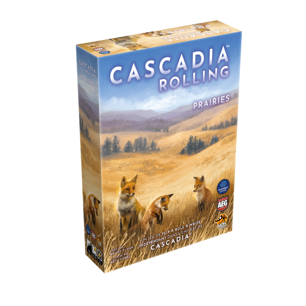 Cascadia: Rolling Prairies ( VF ) - JEUX DE SOCIÉTÉ ET FAMILLE - LUCKY DUCK GAMES