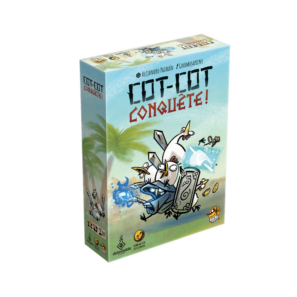 COT-COT CONQUETE - FR - JEUX DE SOCIÉTÉ ET FAMILLE - LUCKY DUCK GAMES