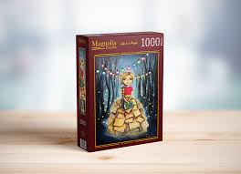 Magnolia - Bookworm girl, 1000 pièces - 1000 PIÈCES - MAGNOLIA