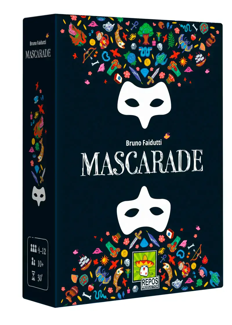 MASCARADE - NOUVELLE EDITION - JEUX DE STRATEGIE & DE TABLE - REPOS PRODUCTION