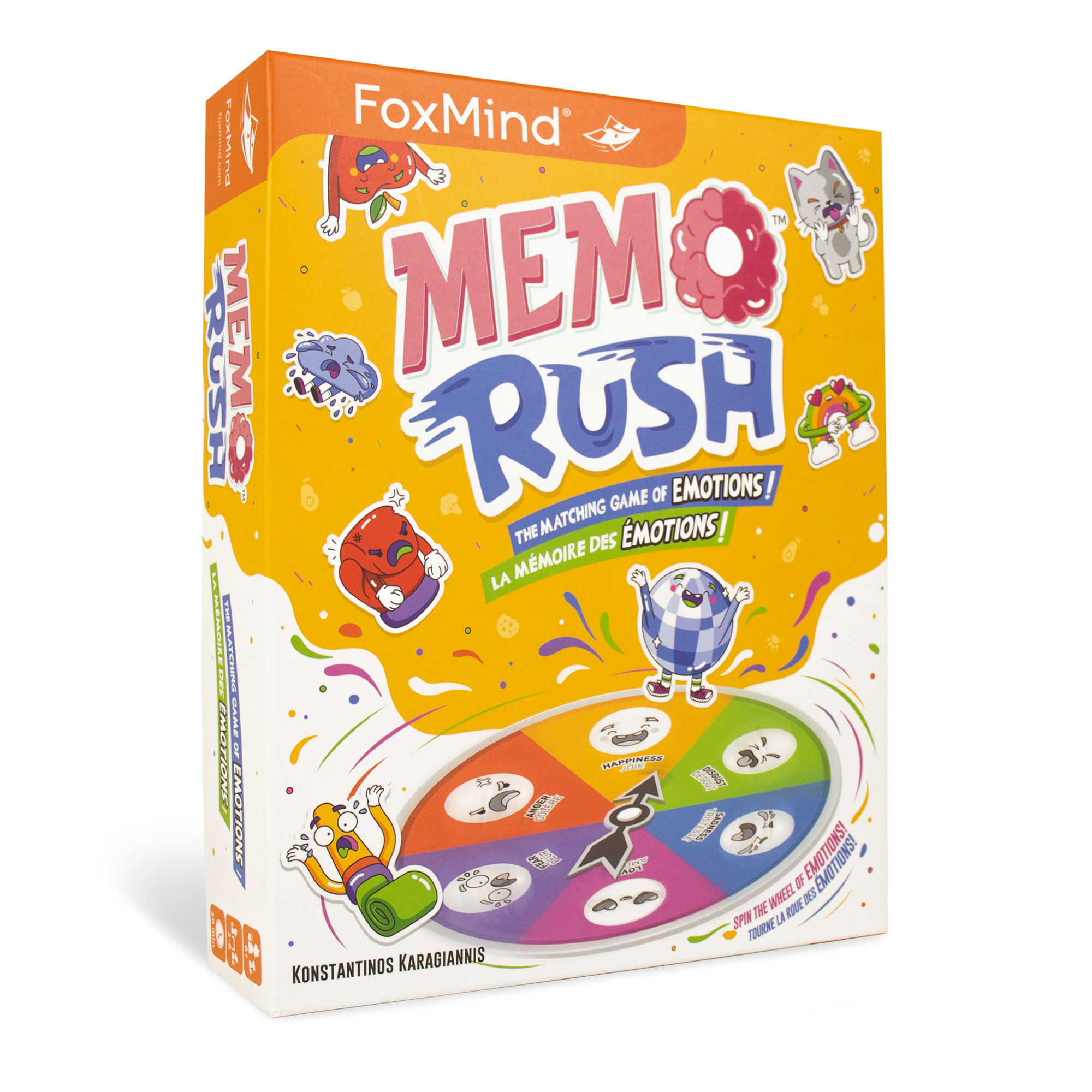 MEMO RUSH (BILINGUE) - JEUX POUR ENFANTS - FOX MIND