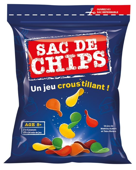 SAC DE CHIPS - JEUX DE STRATEGIE & DE TABLE - RANDOLPH