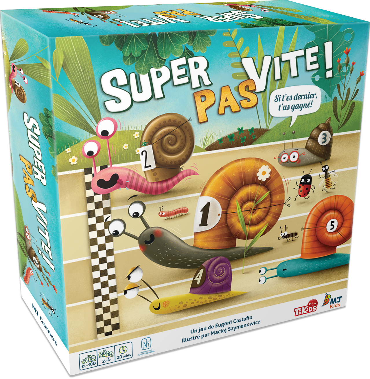 SUPER PAS VITE! - JEUX POUR ENFANTS - MJ GAMES