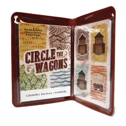 CIRCLE THE WAGONS MICROGAME - JEUX DE CARTES & DE VOYAGE - MATAGOT