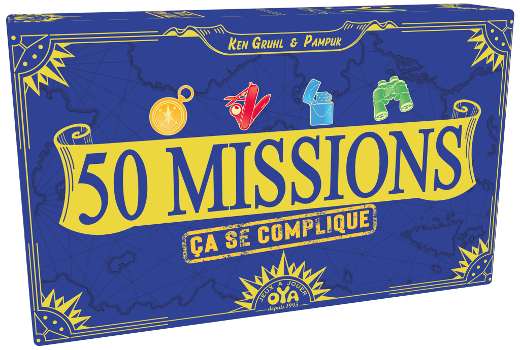 50 MISSIONS - CA SE COMPLIQUE - JEUX DE STRATEGIE & DE TABLE - oya