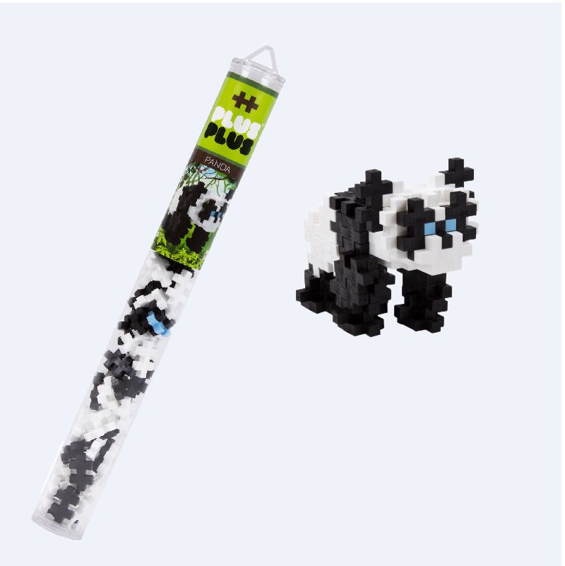 PLUS PLUS TUBE - PANDA - CONSTRUCTION - PLUSPLUS
