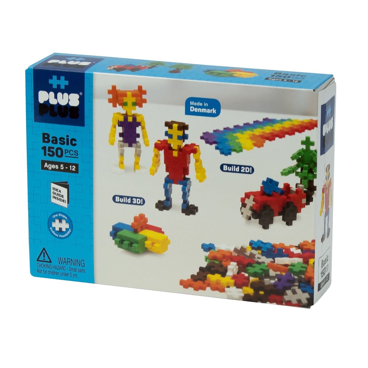 PLUS PLUS - MINI BASIC 150 PCS - CONSTRUCTION - PLUSPLUS