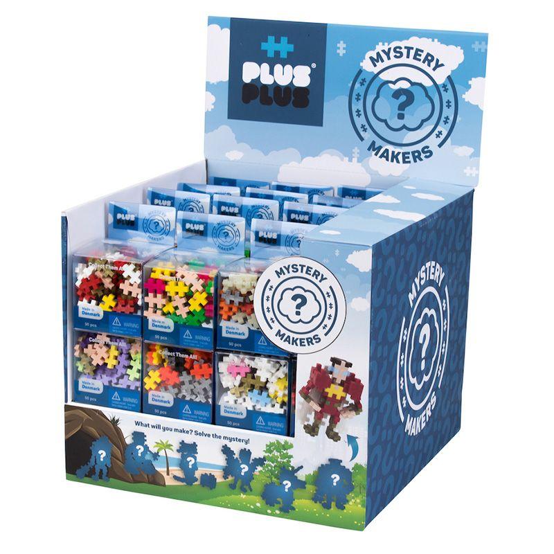 PLUS PLUS - BOÎTE MYSTÈRE 50 PCS - CONSTRUCTION - PLUSPLUS
