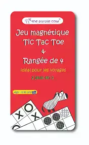 JEU MAGNÉTIQUE TIC TAC TOE & 4 EN LIGNE - JEUX DE CARTES & DE VOYAGE - OBERTHUR