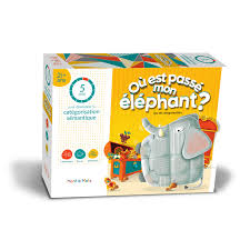 OÙ est passé mon éléphant? - JEUX POUR ENFANTS - LUDIK QUEBEC