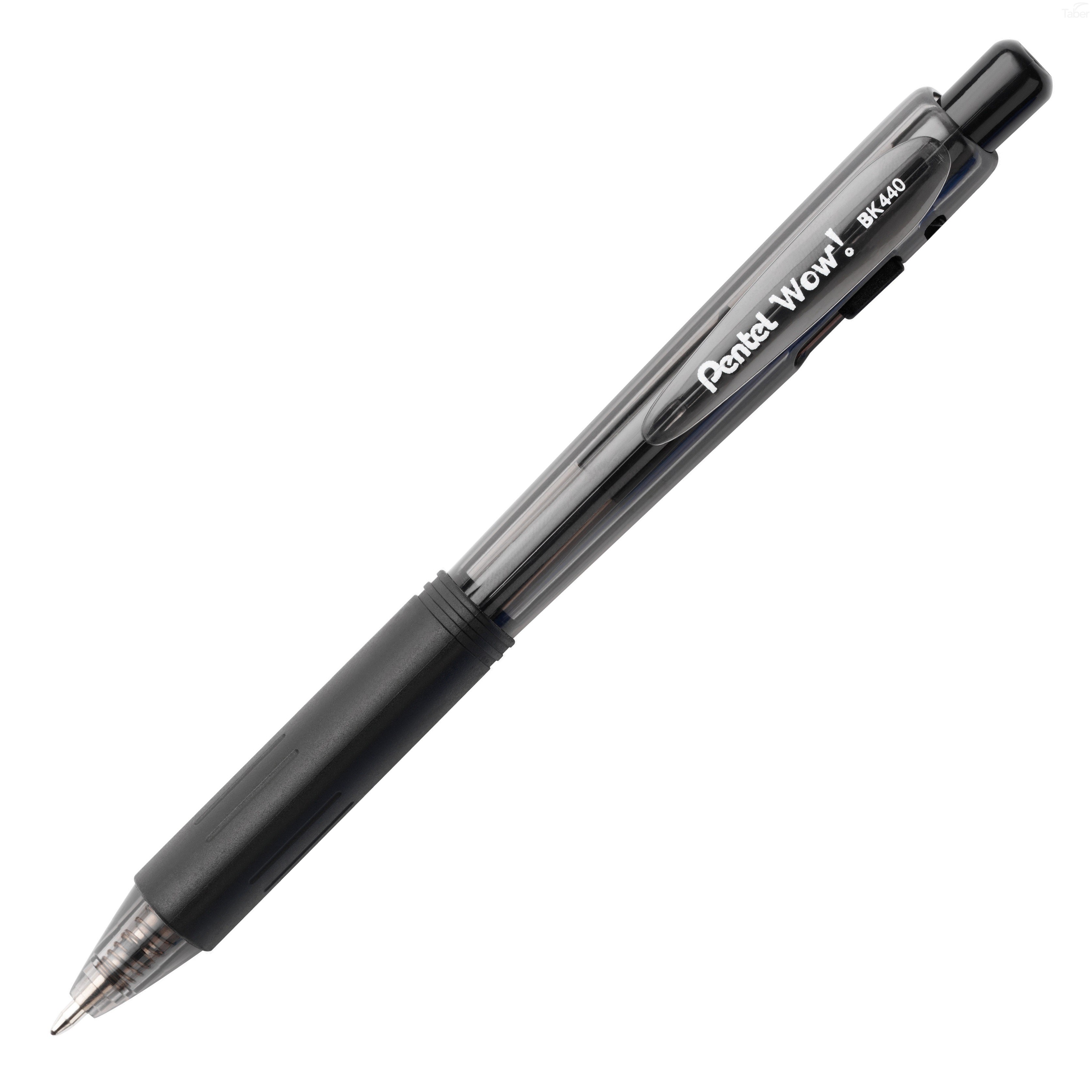 STYLO RETRACTABLE NOIR MEDIUM - INSTRUMENTS D'ECRITURE - PENTEL