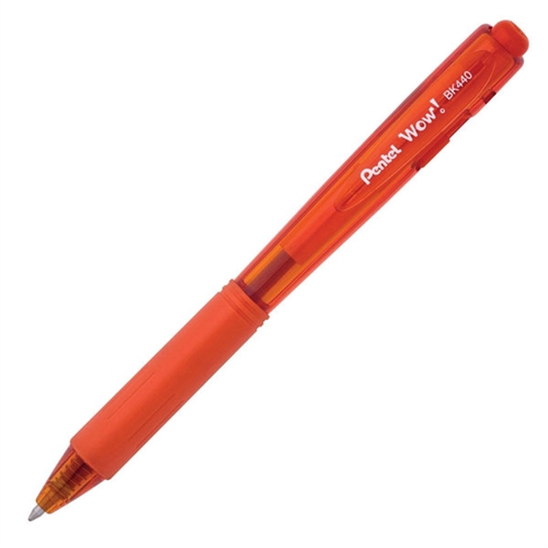 STYLO RETRACTABLE ORANGE MEDIUM - INSTRUMENTS D'ECRITURE - PENTEL
