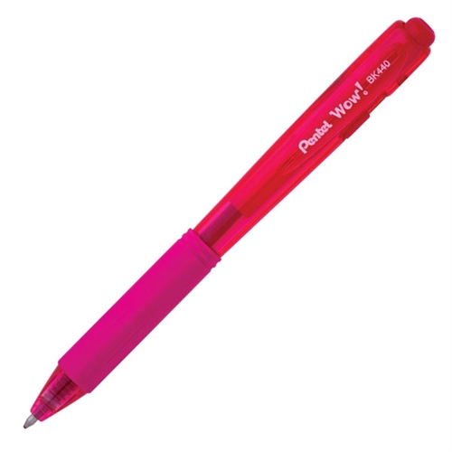 STYLO RETRACTABLE ROSE MEDIUM - INSTRUMENTS D'ECRITURE - PENTEL
