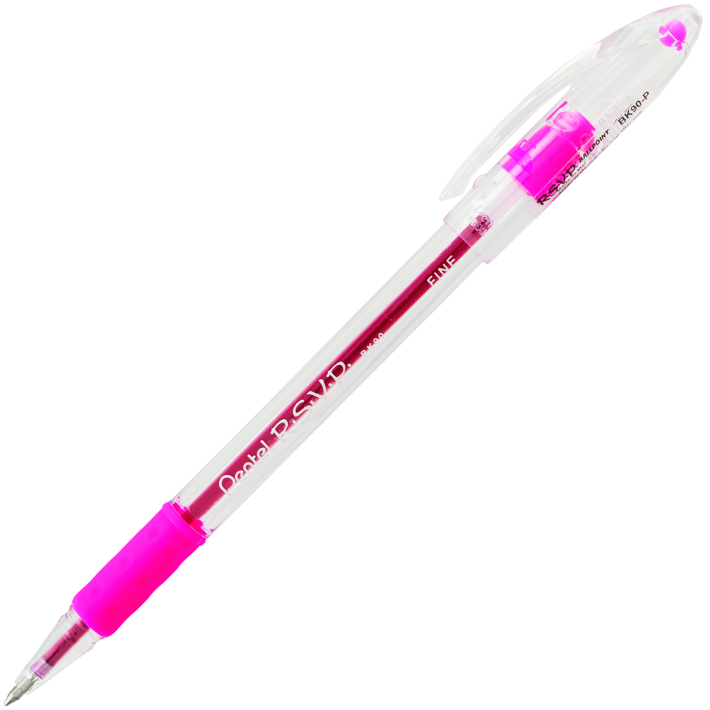 STYLO A BILLE R.S.V.P. ROSE - INSTRUMENTS D'ECRITURE - PENTEL