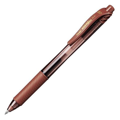PENTEL ENERGEL STYLO BRUN X 0.7MM - INSTRUMENTS D'ECRITURE - PENTEL