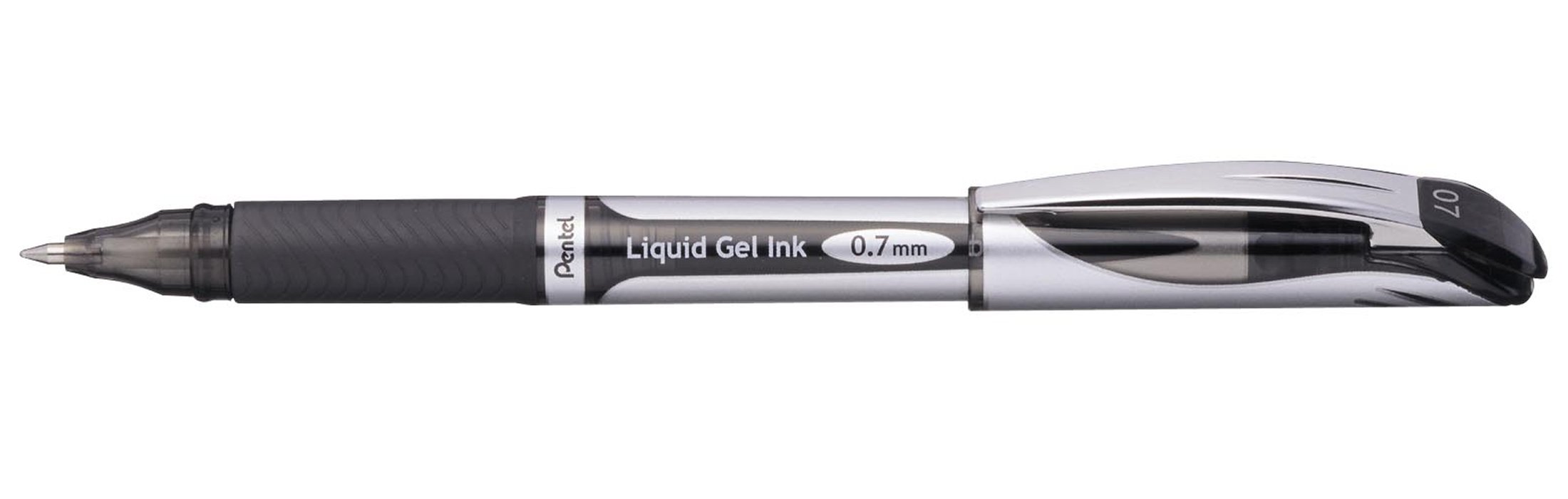 PENTEL ENERGEL STYLO CAPUCHON NOIR 0.7MM - INSTRUMENTS D'ECRITURE - PENTEL