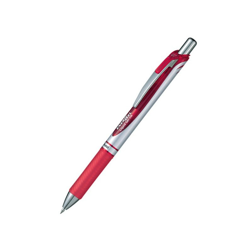 PENTEL ENERGEL STYLO ROUGE 0.7MM - INSTRUMENTS D'ECRITURE - PENTEL