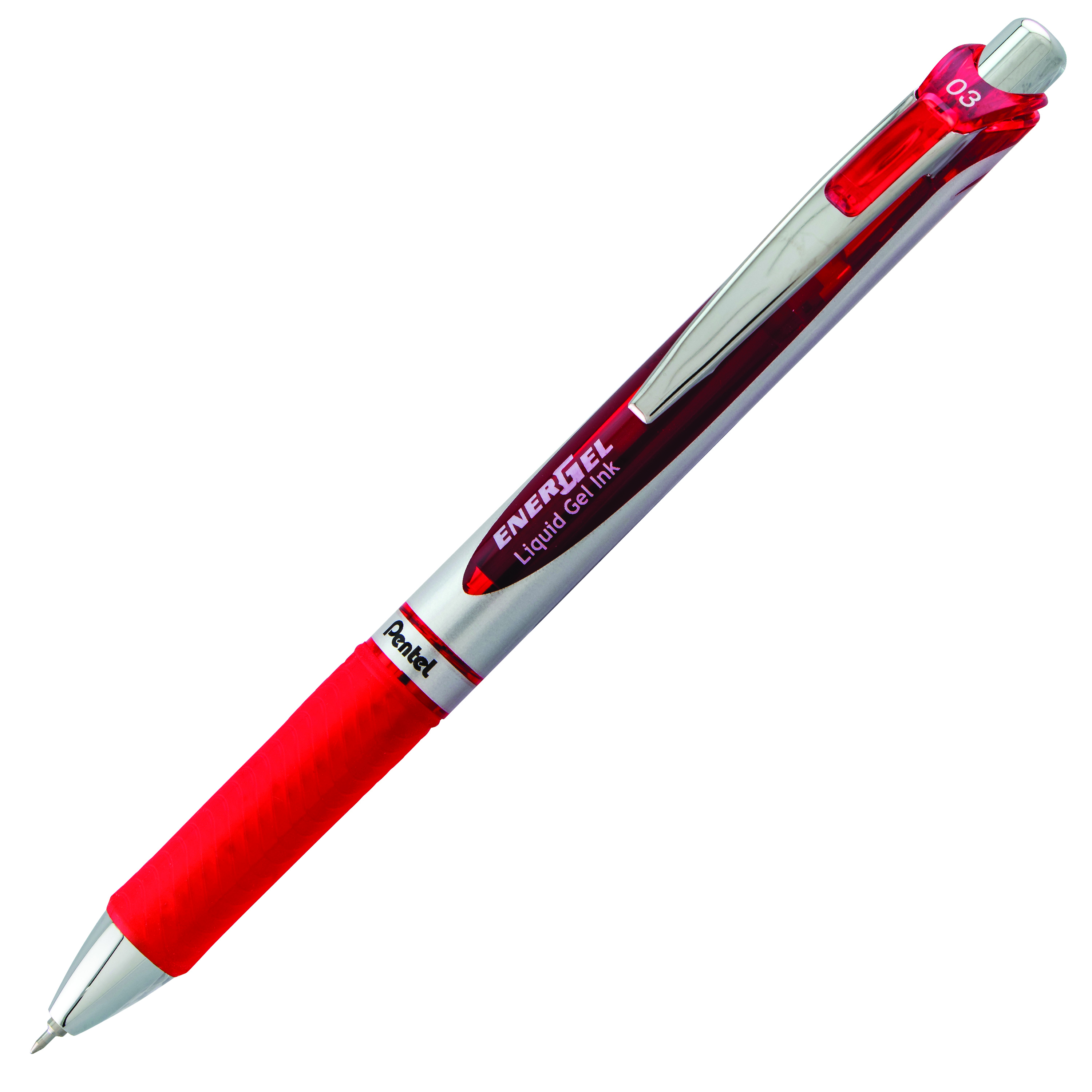 PENTEL ENERGEL STYLO ROUGE 0.3MM - INSTRUMENTS D'ECRITURE - PENTEL