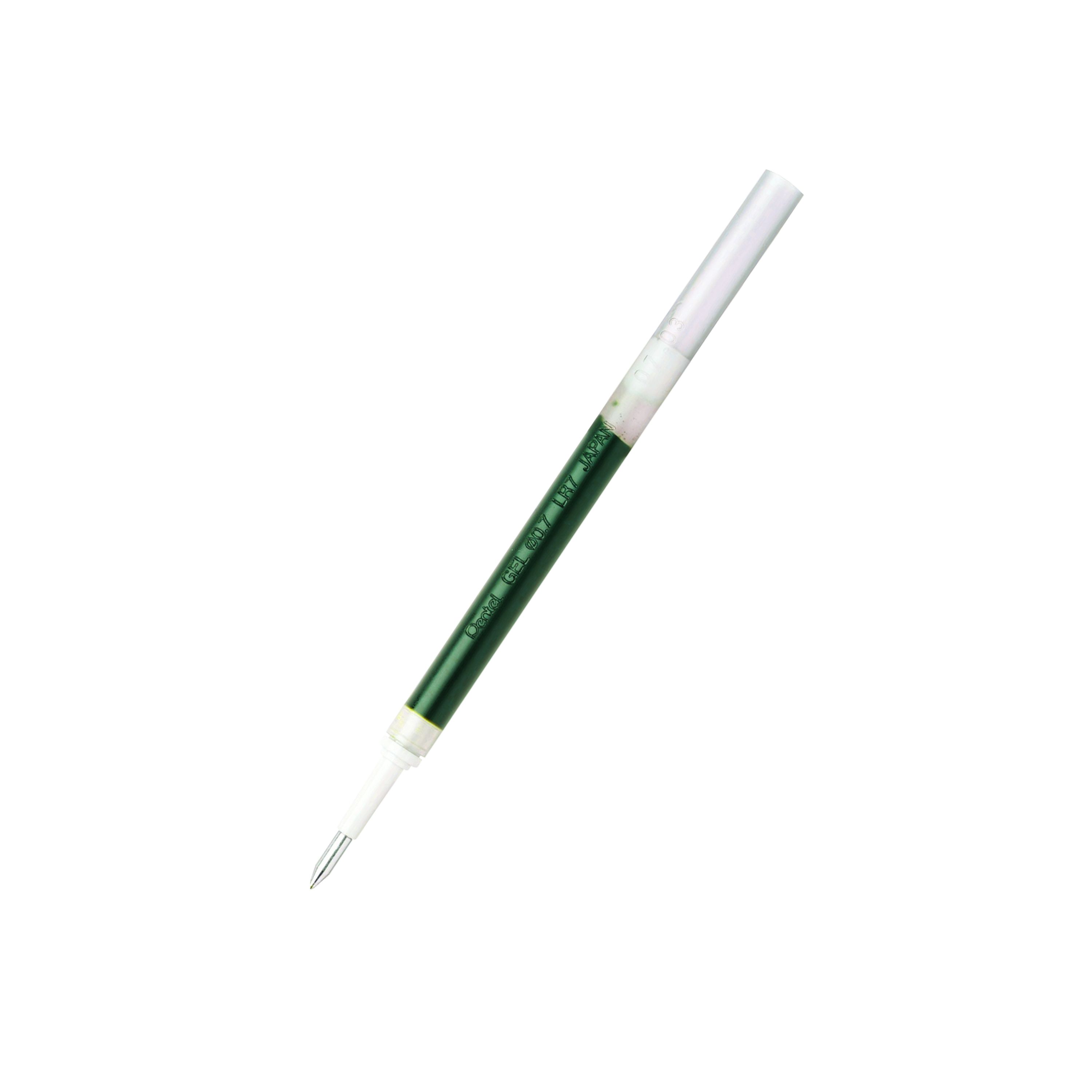 RECHARGE ENCRE GEL 0.7MM VERT - INSTRUMENTS D'ECRITURE - PENTEL