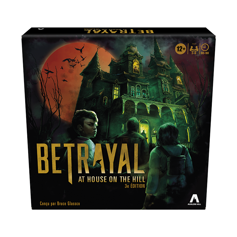 BETRAYAL AT HOUSE ON THE HILL (FR) - JEUX DE STRATEGIE & DE TABLE - AVALON HILL