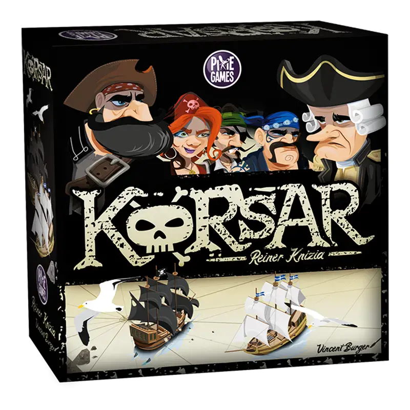 KORSAR (VF) - JEUX DE STRATEGIE & DE TABLE - PIXIE GAMES