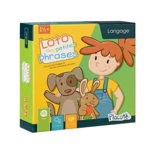 LOTO DES PETITES PHRASES - JEUX ÉDUCATIF - PLACOTE