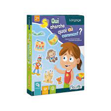 QUI CHERCHE QUOI OU COMMENT? - JEUX ÉDUCATIF - PLACOTE