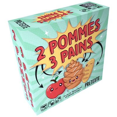 2 pommes 3 pains (Fr) - JEUX DE CARTES & DE VOYAGE - ASMODEE