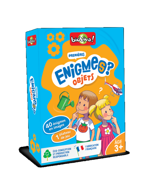 Bioviva! Mes premieres enigmes / objets - JEUX POUR ENFANTS - BIOVIVA