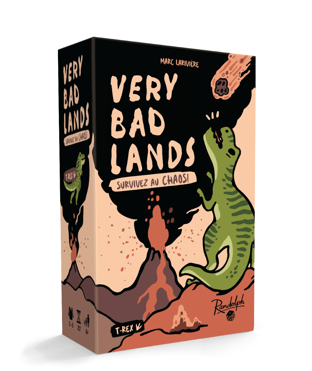 Very bad Lands - T-Rex - JEUX DE SOCIÉTÉ ET FAMILLE - RANDOLPH