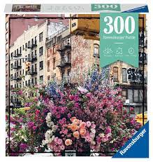 CASSE-TETE 300 FLEURS A NEW YORK - 300 PIÈCES ET MOINS - RAVENSBURGER