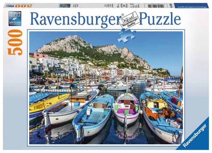CASSE-TÊTE 500 MARINA EN PEINTURE - CASSE-TETE ADULTE - RAVENSBURGER