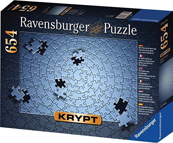 RAVENSBURGER 654 KRYPT ARGENT - CASSE-TETE ADULTE - RAVENSBURGER