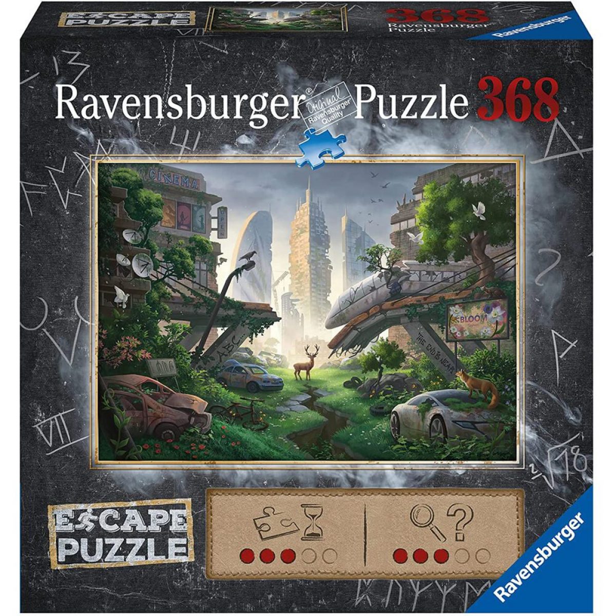 CASSE-TETE 368 ESCAPE - VILLE DÉSOLÉE - FAMILLE - RAVENSBURGER