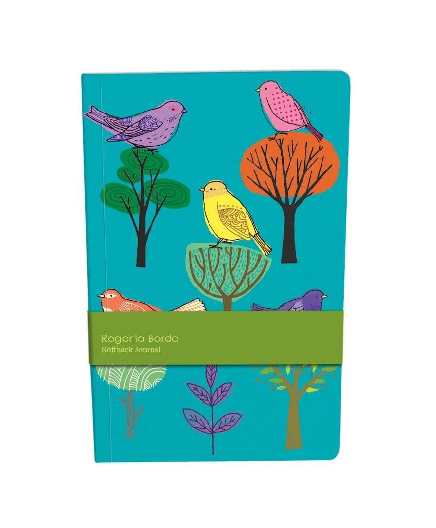 Journal A5 128p. oiseaux - PAPETERIE SOCIAL - ROGER LA BORDE