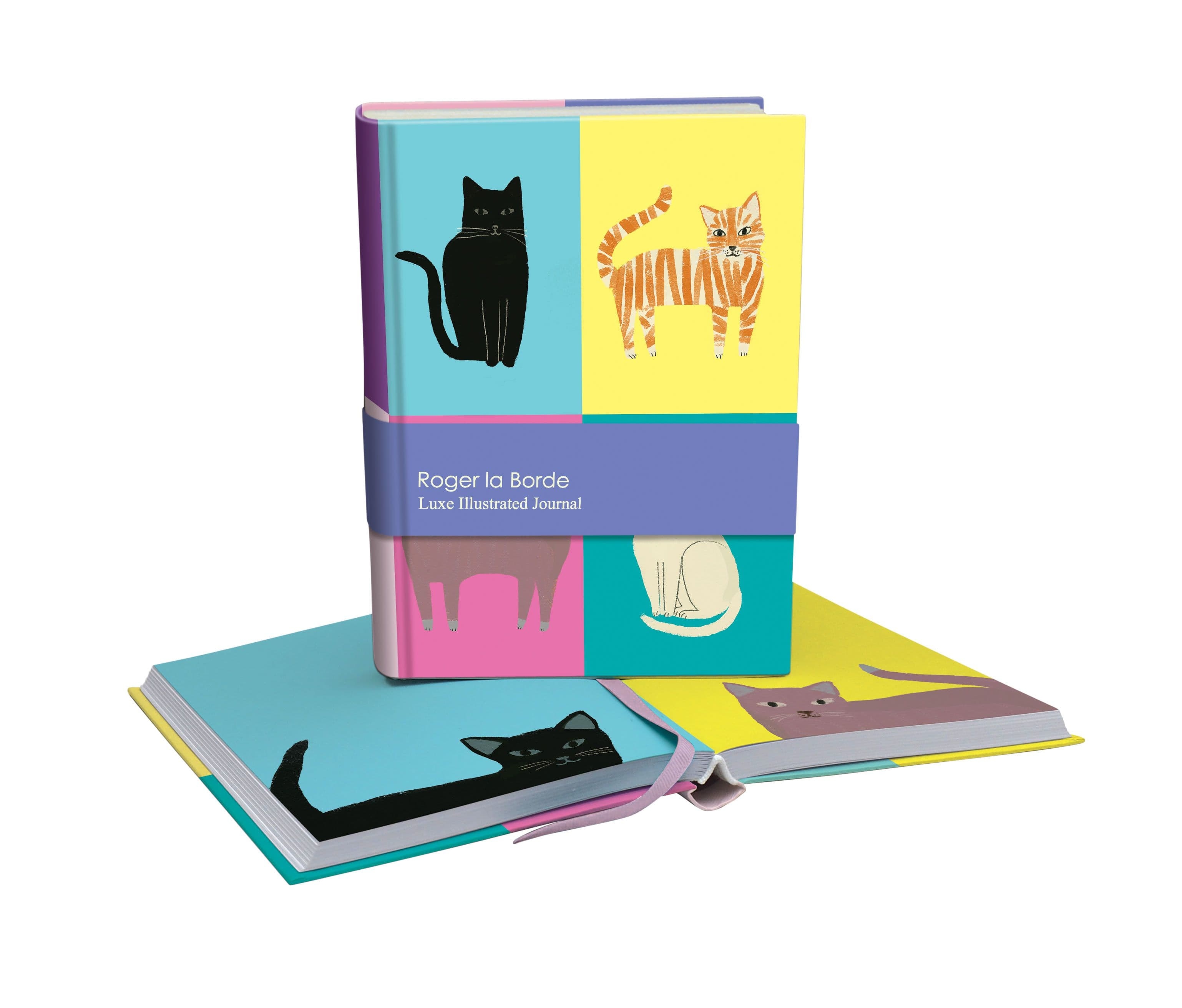 Journal luxe rigide - chats 272p - PAPETERIE SOCIAL - ROGER LA BORDE