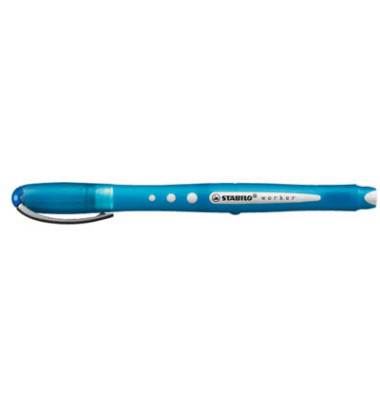Bille roulante bleu 0.5mm WORKER + - INSTRUMENTS D'ECRITURE - STABILO